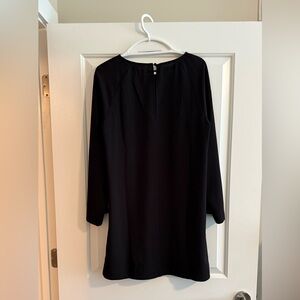 Elegant Black Long Sleeve Dress